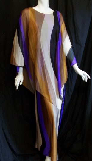Dorothea's Closet Vintage Clothing, Kamehameha caftan, 1970s