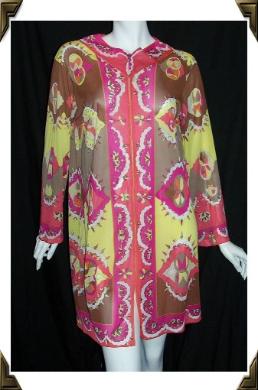 Vintage 60s PUCCI for FORMFIT ROGERS Tunic Dress