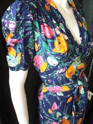 Dorothea's Closet Vintage clothing 30s dress vintage dress 30s rayon
