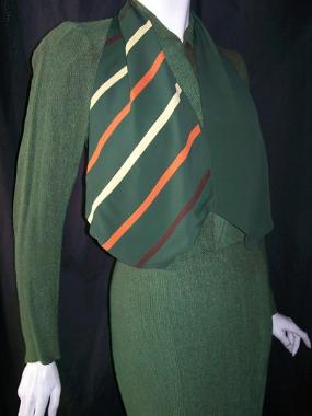 30s dress Elsa Schiaparelli style