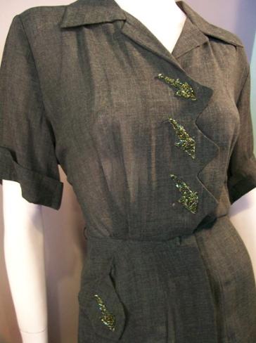 Dorothea's Closet Vintage Clothing 40s dress vintage dress