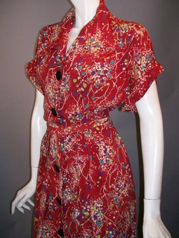 Dorothea's Closet Vintage Clothing 40s dress vintage dress