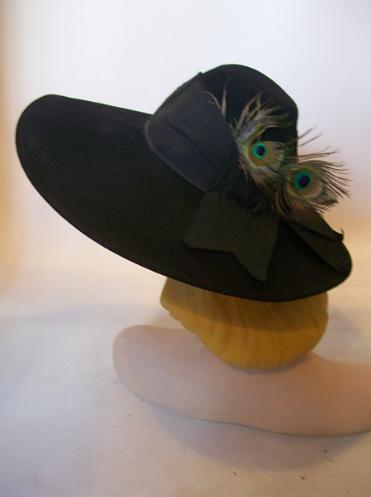 Dorothea's Closet Vintage hat, 40s hat