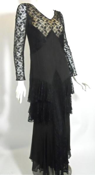 vintage gown 1930s gown