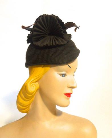 Dorothea's Closet Vintage hat, 30s hat
