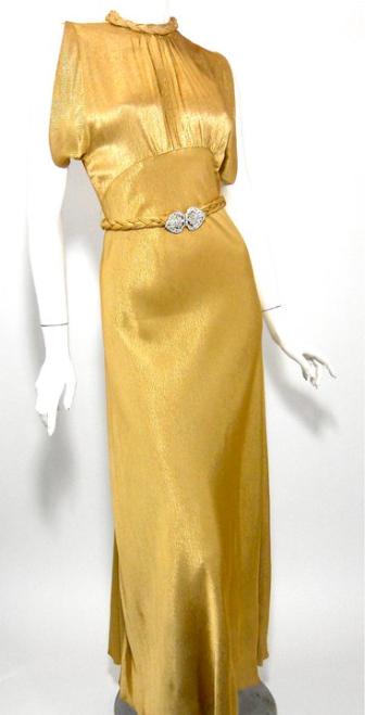 30s gown vintage gown
