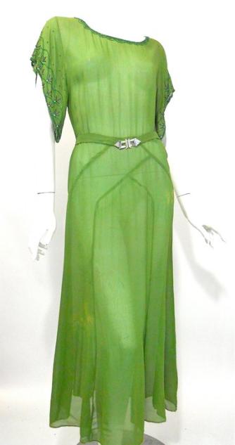 30s dress  vintage dress