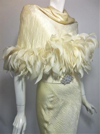 1930s gown vintage gown jean harlow gown