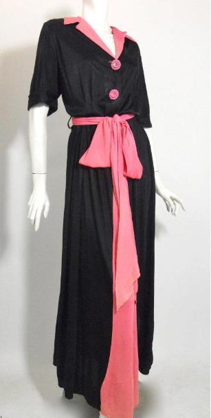 40s robe vintage lingerie
