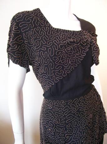 Dorothea's Closet Vintage Clothing 40s dress vintage dress
