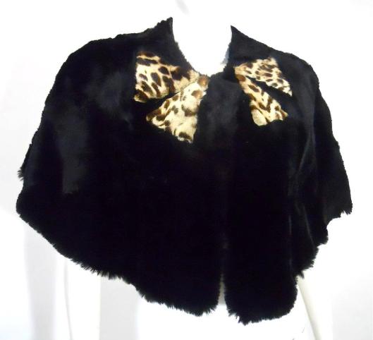 40s cape leopard cape