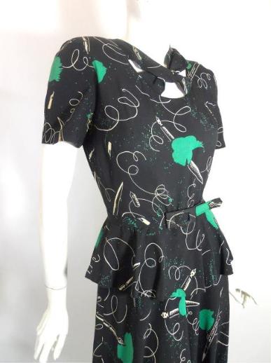 Dorothea's Closet Vintage Clothing 40s dress vintage dress