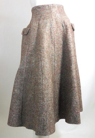 Dorothea's Closet Vintage skirt, 50s skirt, felt skirt, 