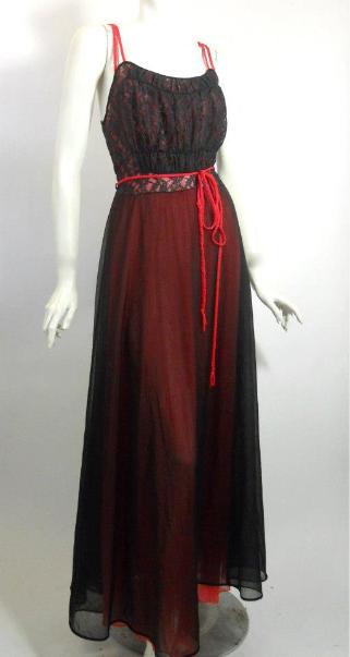50s nightgown vintage lingerie