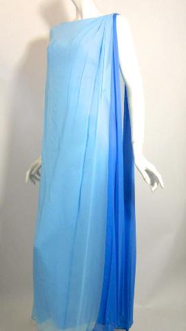 Dorothea's Closet Vintage gown, 60s gown, Jean Desses style