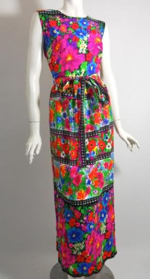 60s dress vintage dress 60s gown