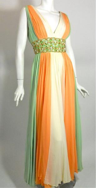 Dorothea's Closet Vintage gown, 60s gown, vintage clothing