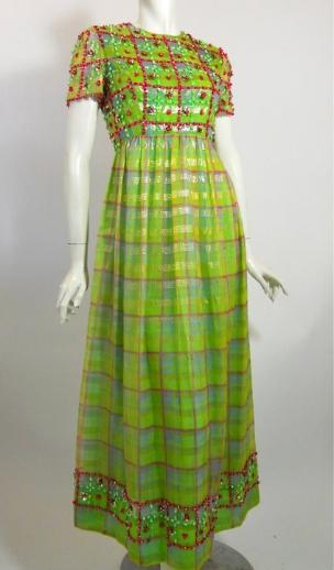 60s gown vintage gown elinor simmons malcolm starr