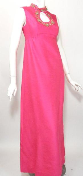 60s gown vintage gown vintage clothing