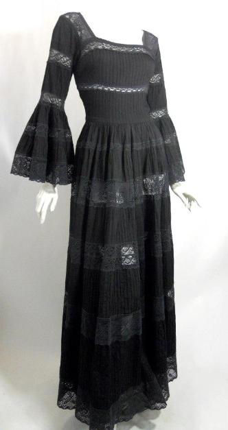 Dorothea's closet Vintage dress, 70s dress, vintage mexican dress