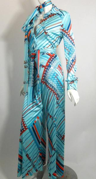 Dorothea's Closet Vintage clothing, 70s palazzo pants, deco, HBW