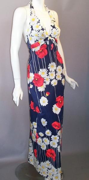 Dorothea's Closet Vintage clothing, 1970s swimsdress, DeWeese