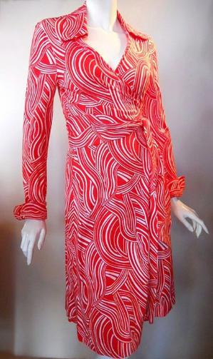vintage diane von furstenberg wrap dress