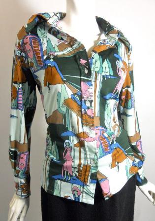 70s shirt disco shirt