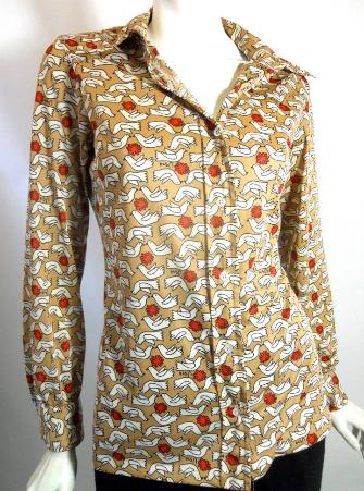 Dorothea's Closet Vintage blouse, 70s blouse, VERA