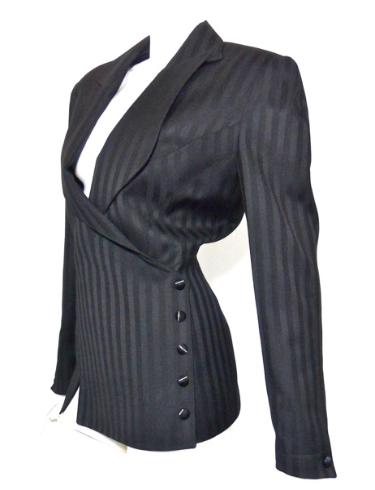 Dorothea's Closet Vintage jacket, vintage clothing, 80s jacket, 80s Thierry Mugler