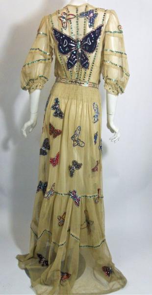 Edwardian gown, vintage gown